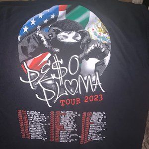 Peso Pluma T-Shirt Tour 2023 Original Merch LARGE